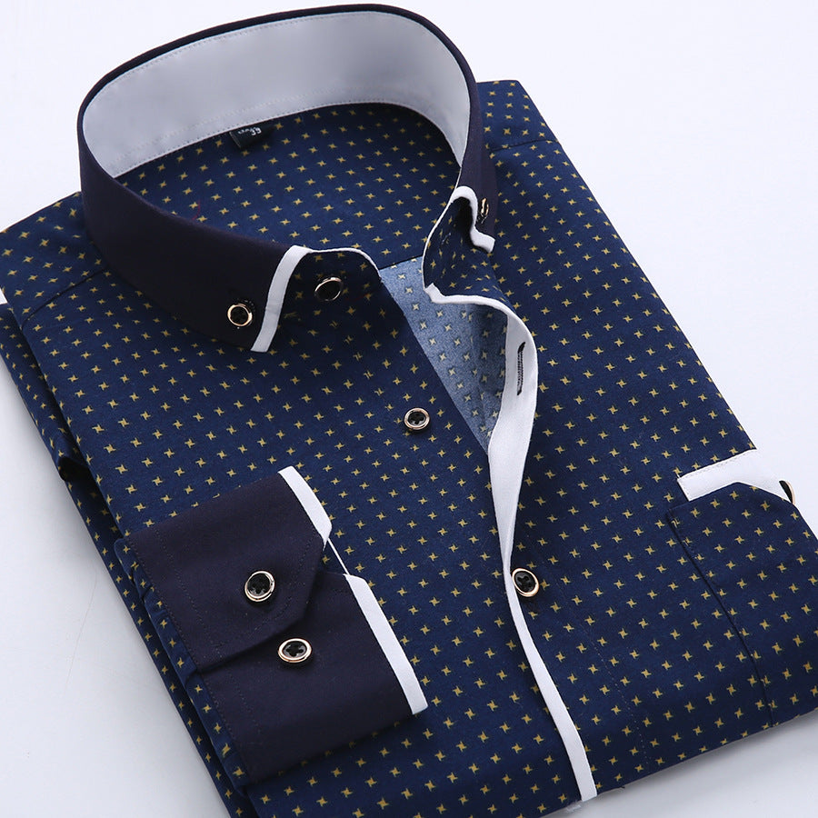 Men's Classic Fit Shirt - Wrinkle Resistant, Lightweight
