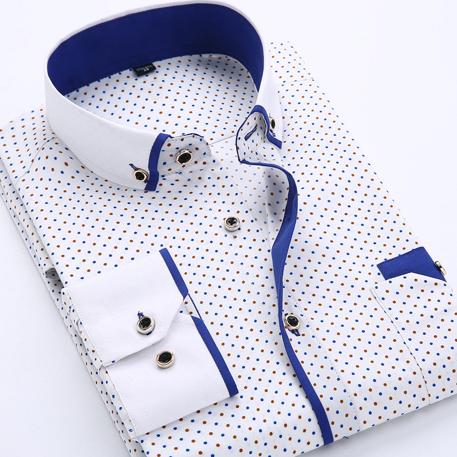 Men's Classic Fit Shirt - Wrinkle Resistant, Lightweight