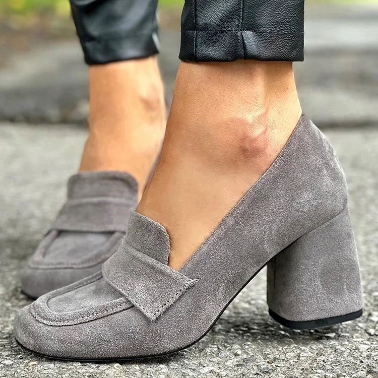Alia™ | Block Heel Loafers