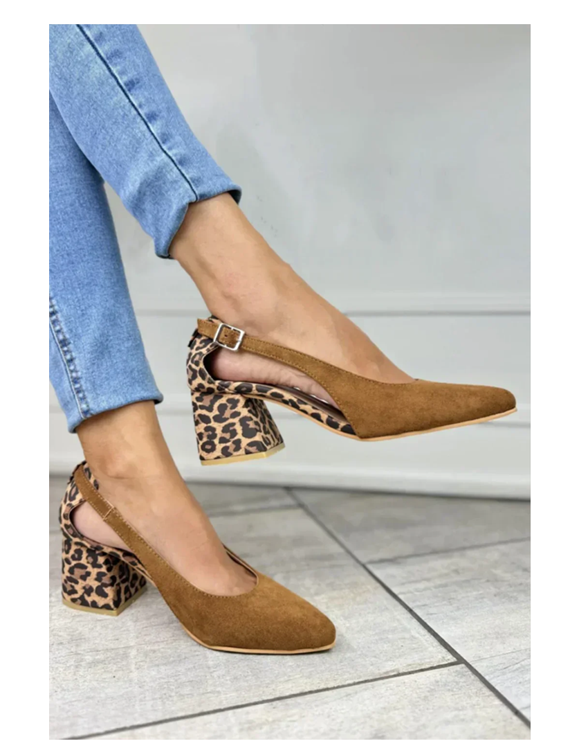 Zyla™ | Leopard Slingbacks
