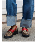 Vira™ | Leopard Accent Loafers