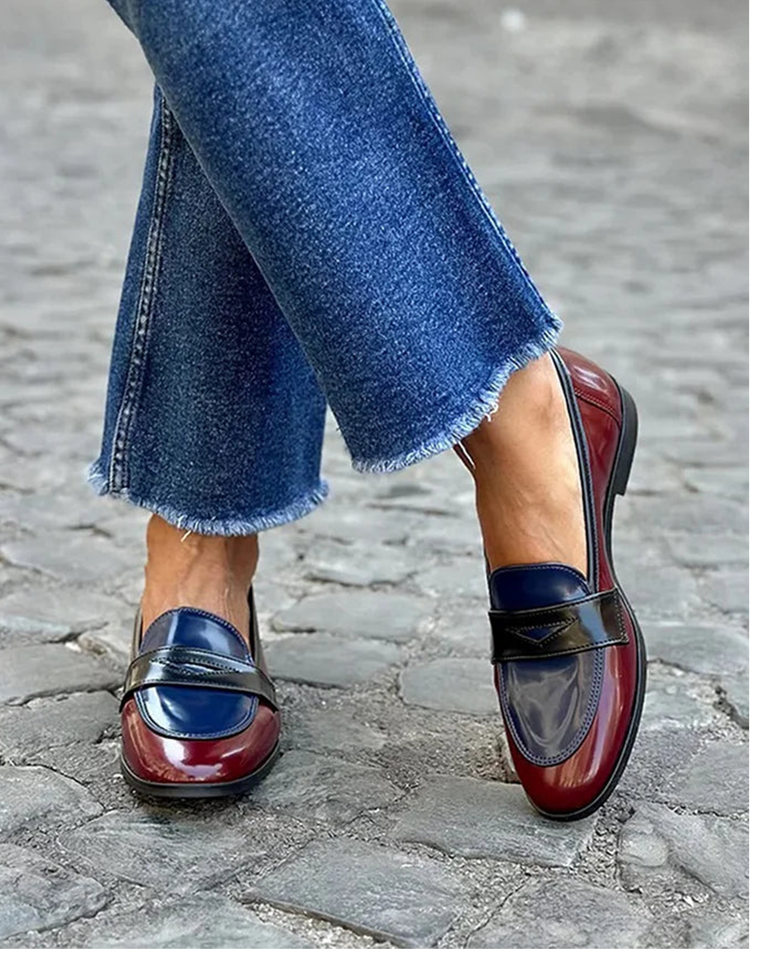 Zira™ | Tricolor Loafers