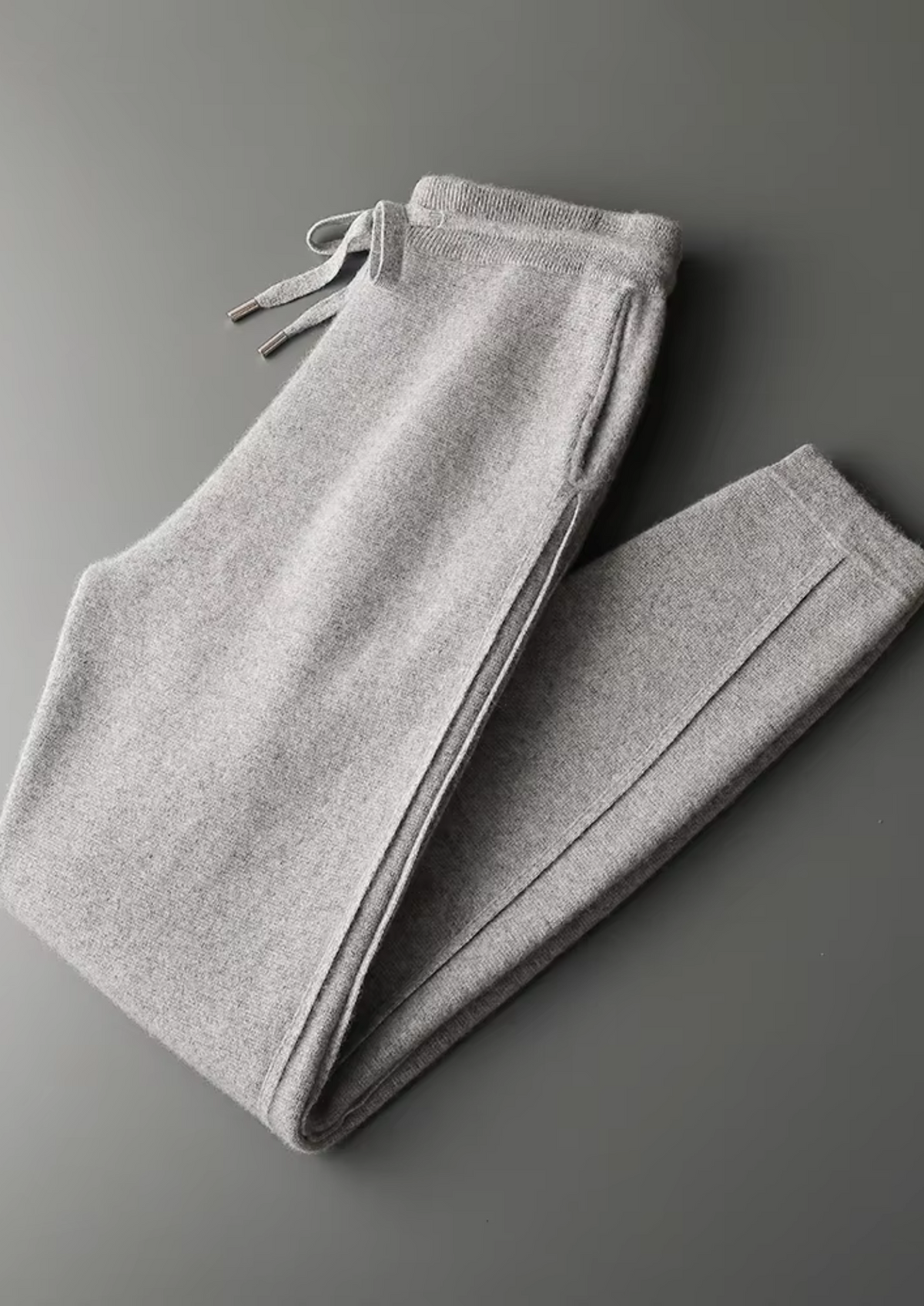 Men's Slim Fit Cashmere Pants - Lightweight