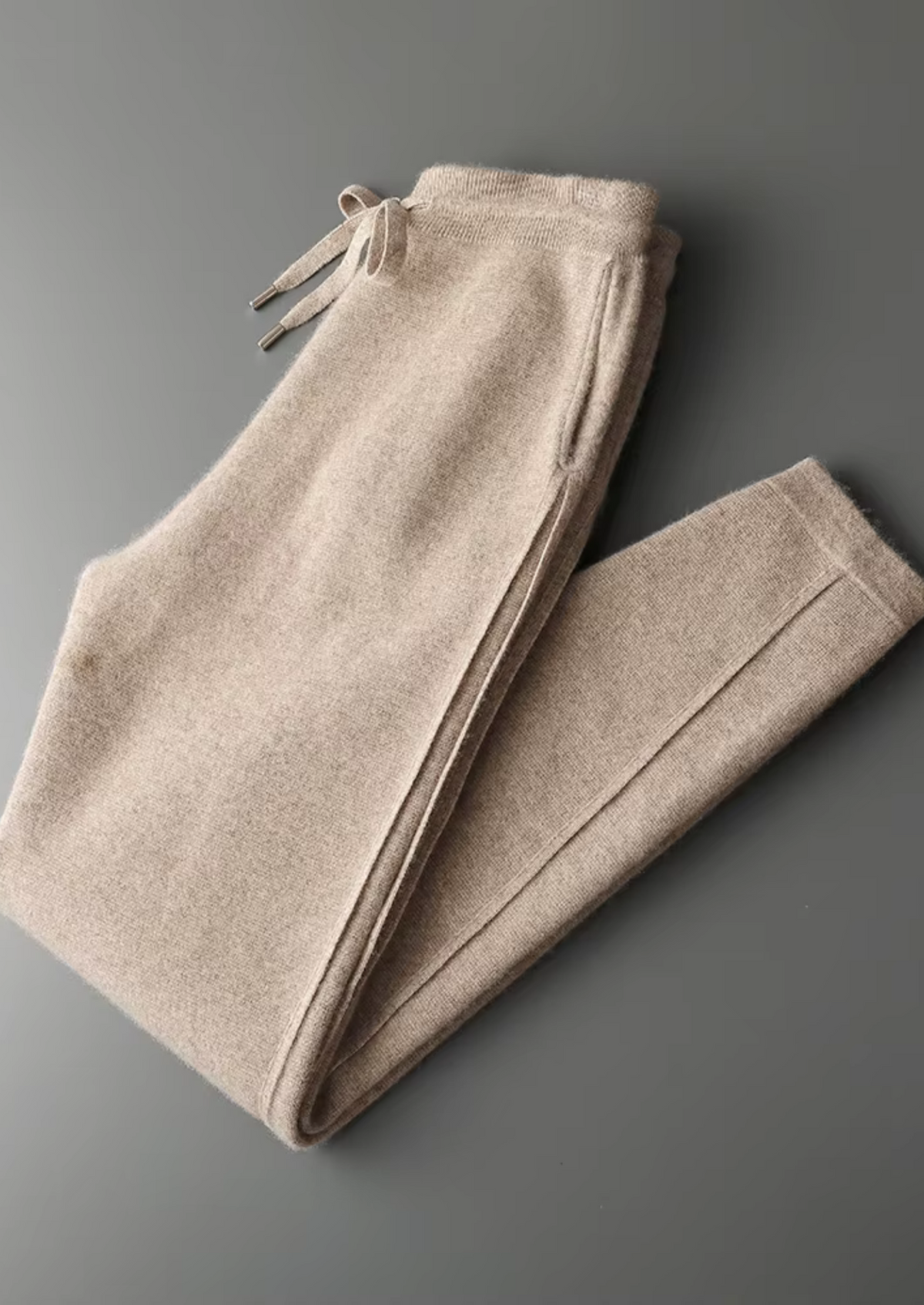 Men's Slim Fit Cashmere Pants - Lightweight