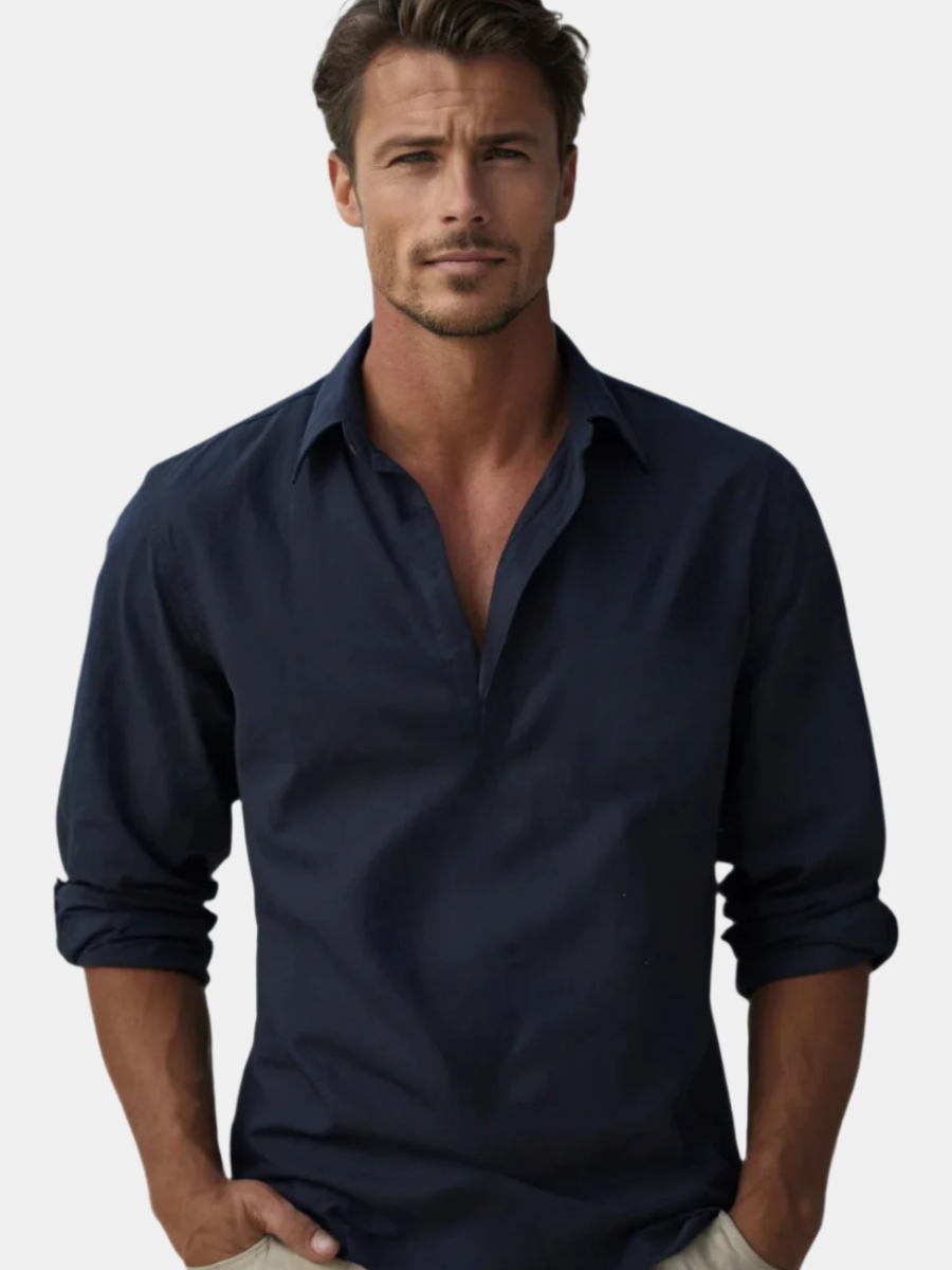 Men's Fitted Cotton Shirt - Stretch | Fiorenzo