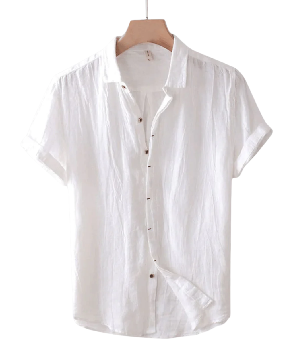 Men's Fitted Linen Shirt