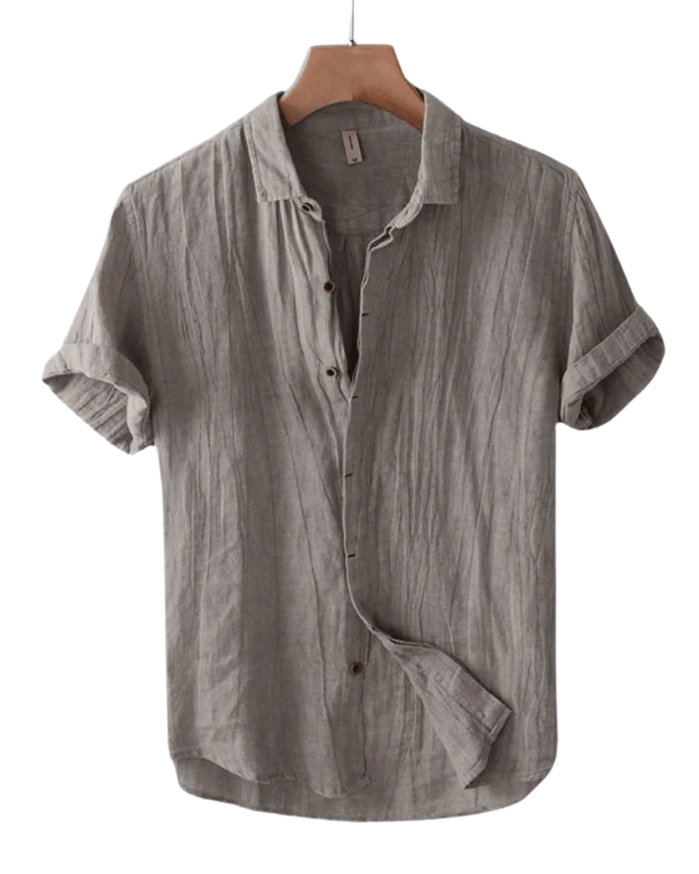 Men's Fitted Linen Shirt