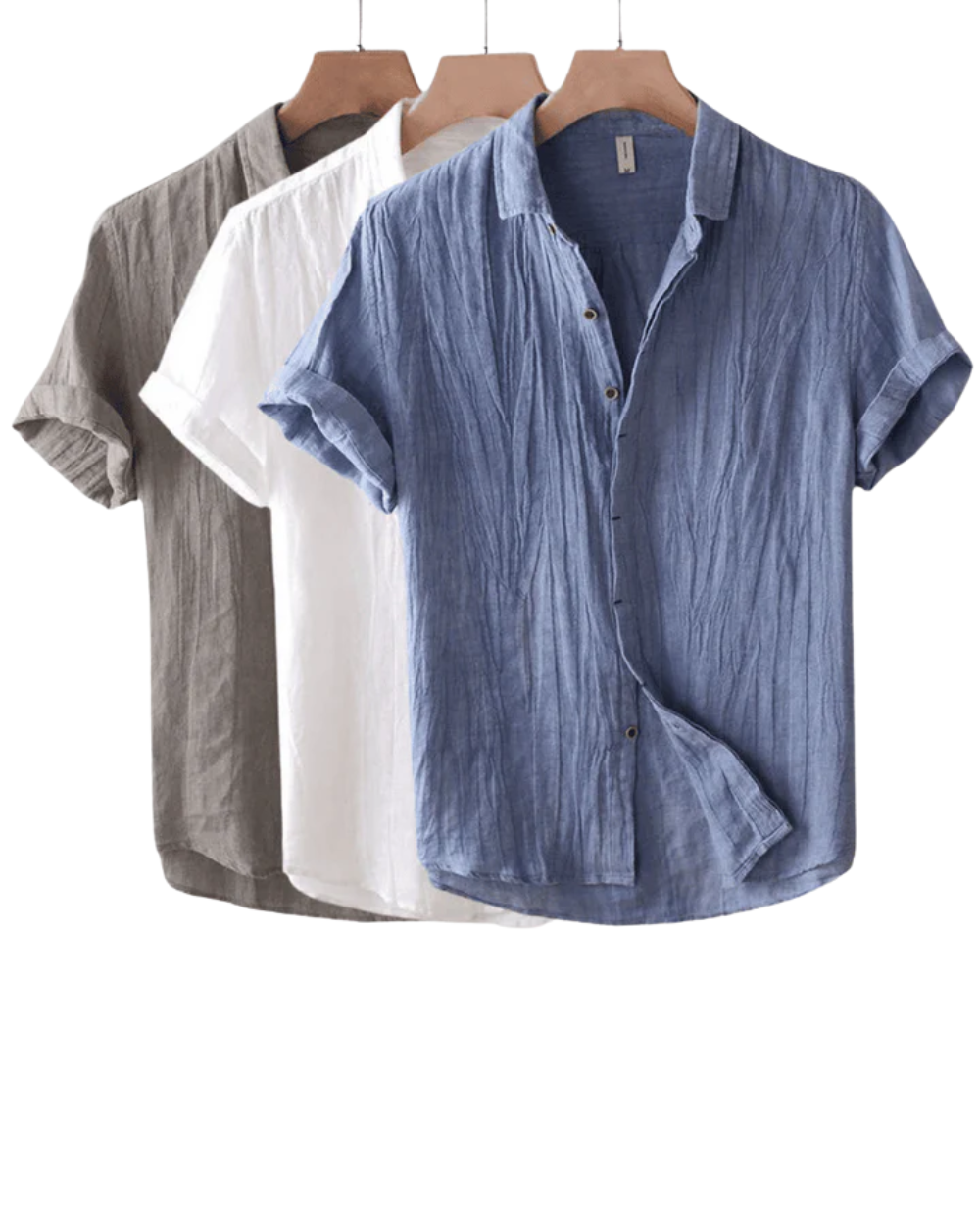 Men's Fitted Linen Shirt