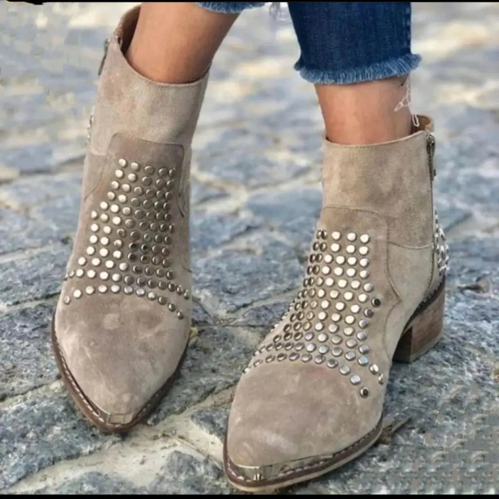 Aina™ | Studded Edge Boots