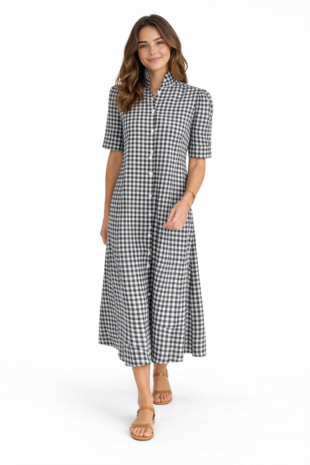 Deva | Timeless Gingham Dress