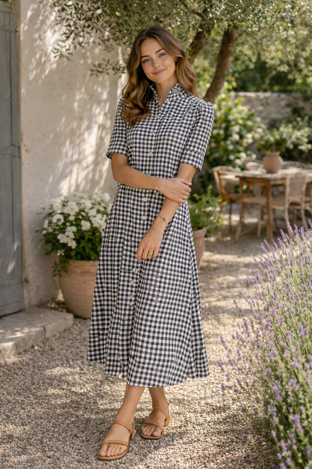 Deva | Timeless Gingham Dress