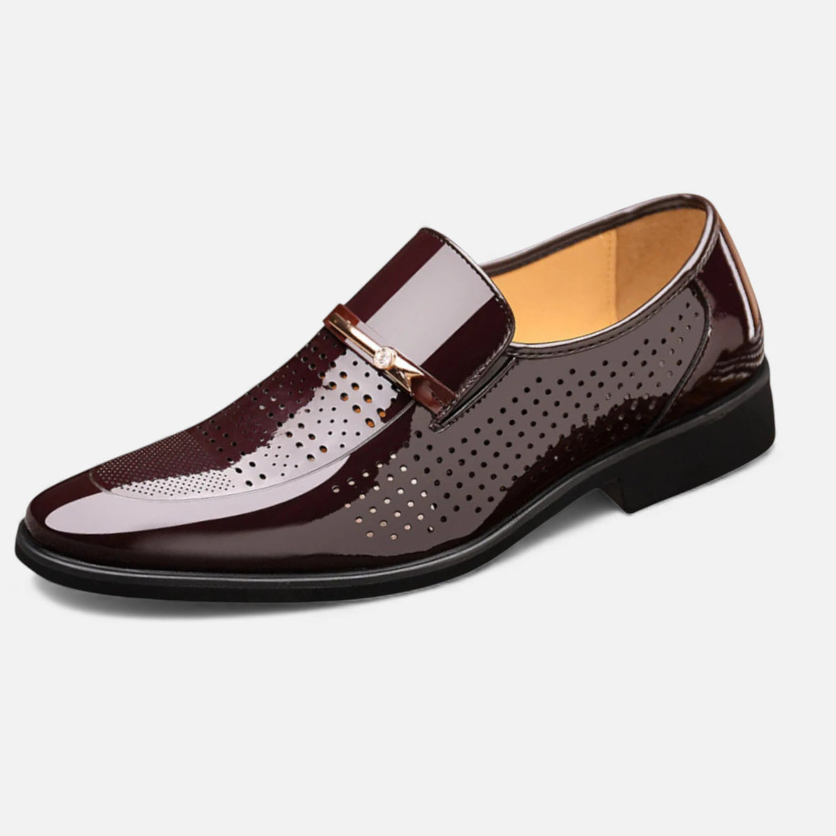 Men's Leather Loafers - Slip-On