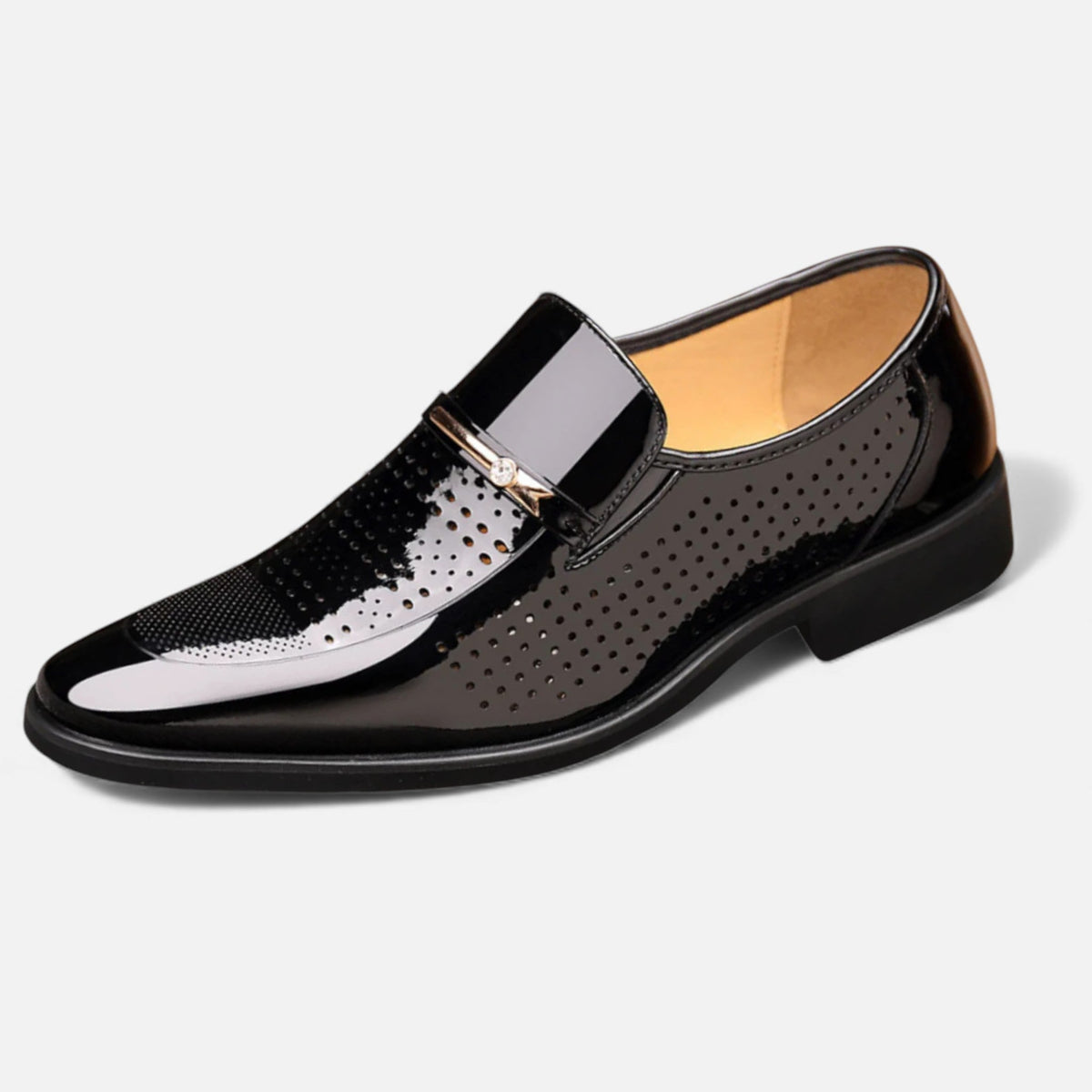 Men's Leather Loafers - Slip-On