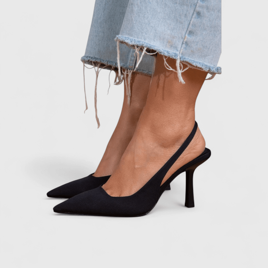 Corvelle | Heeled Pumps for Women Casual Comfort - Silk