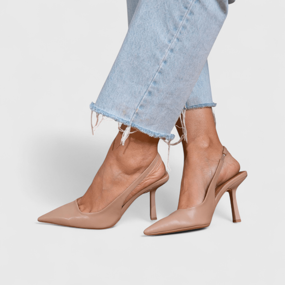 Corvelle | Heeled Pumps for Women Casual Comfort - Silk