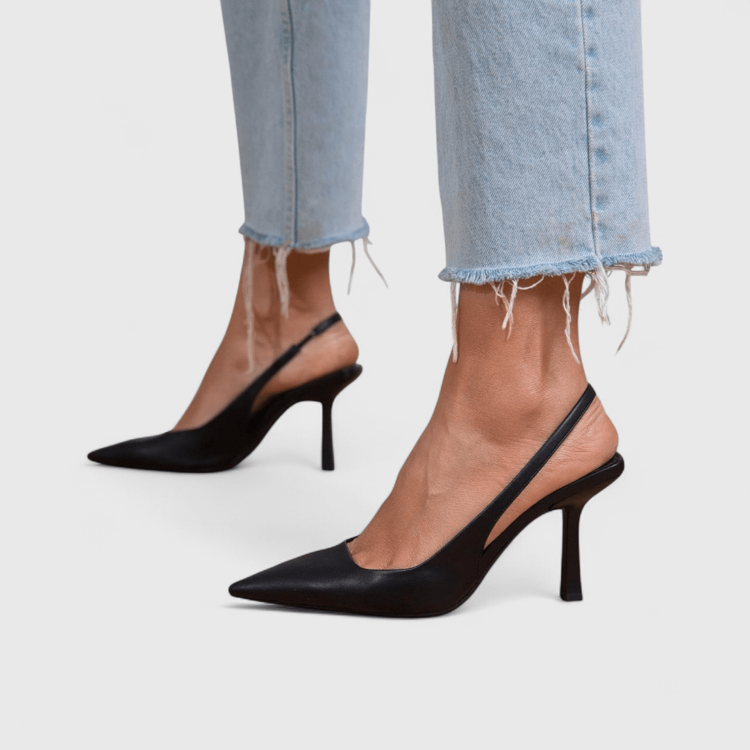 Corvelle | Heeled Pumps for Women Casual Comfort - Silk