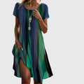 Xylira - Airy Gradient Midi Dress