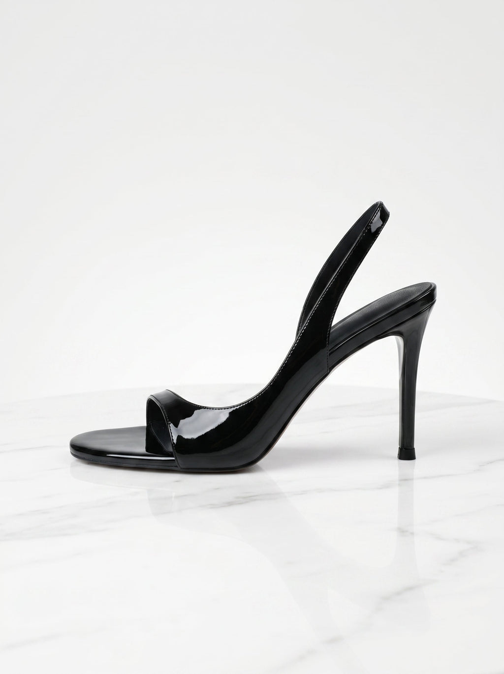 Open Toe Slingback Heel
