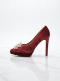Embellished Pointed Heel