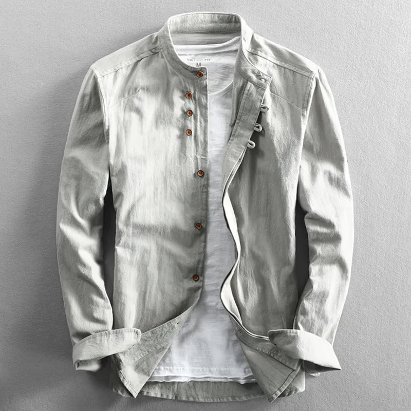 Men's Lightweight Japanese-Inspired Shirt