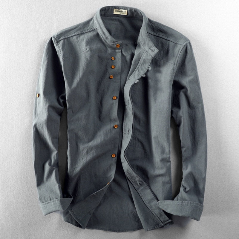 Men's Lightweight Japanese-Inspired Shirt