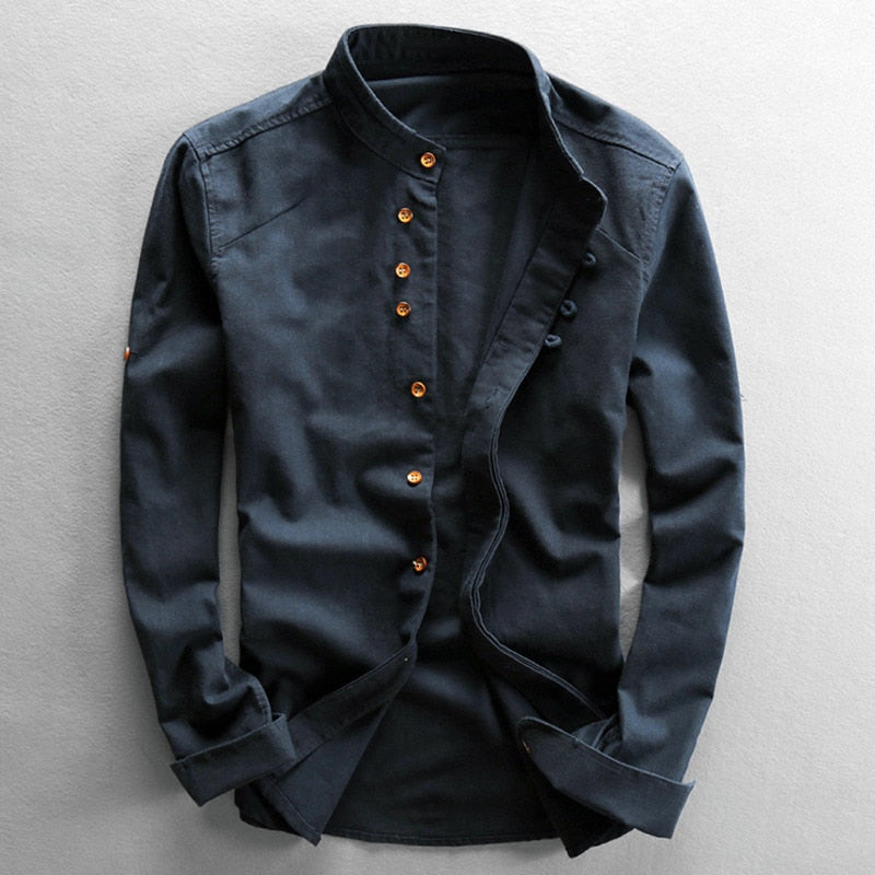 Men's Lightweight Japanese-Inspired Shirt