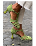 Eira™ | Vintage Strap Heels