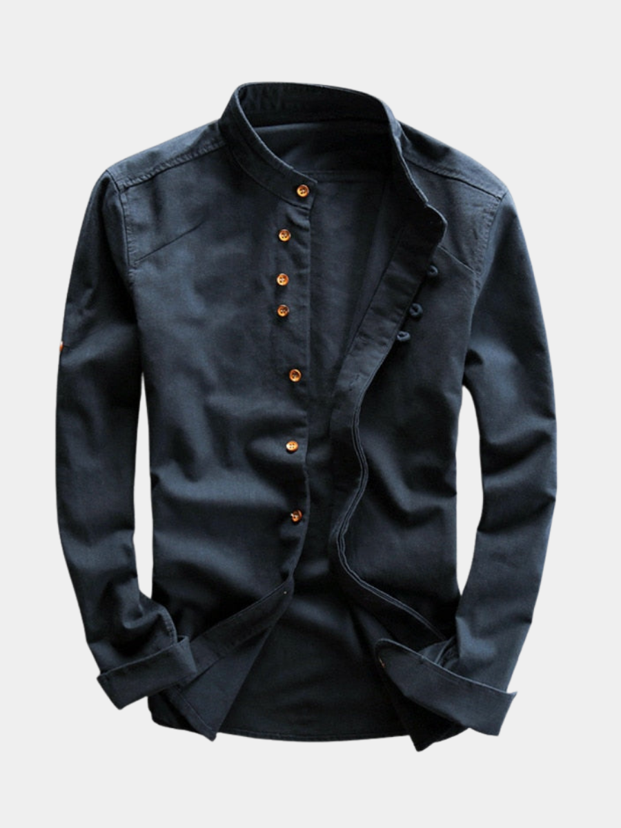 Men's Lightweight Japanese-Inspired Shirt