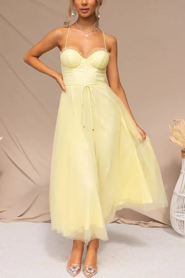 Flowy Elegant Maxi Dress for Women - Perfect for Wedding Guests & Formal Occasions