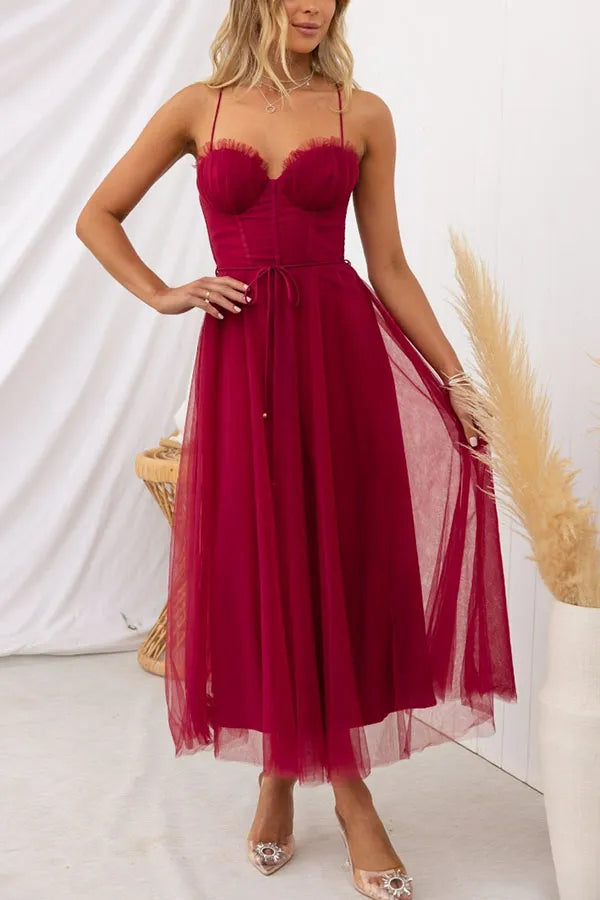 Flowy Elegant Maxi Dress for Women - Perfect for Wedding Guests & Formal Occasions