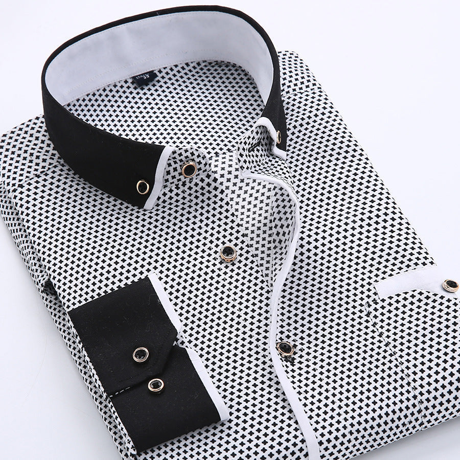Men's Classic Fit Shirt - Wrinkle Resistant, Lightweight
