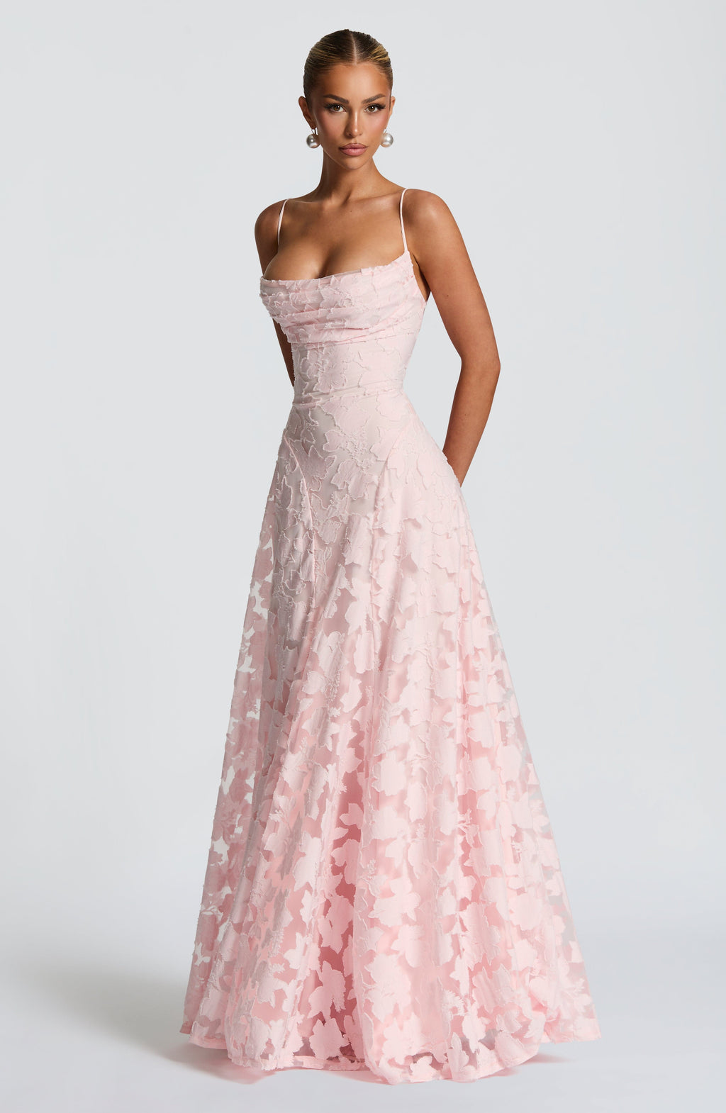 ELOISA - LACED IN LOVE MAXI DRESS