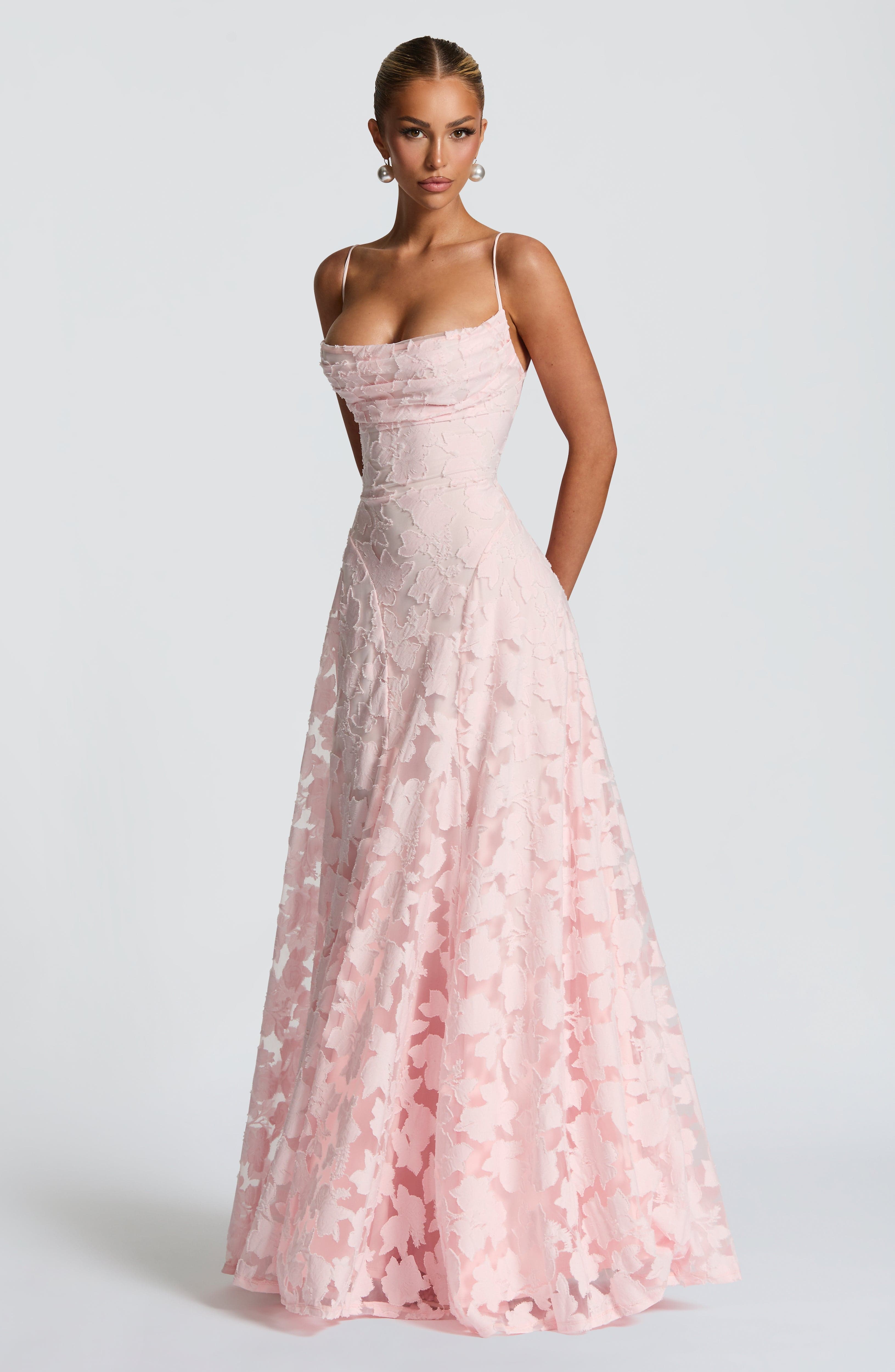 ELOISA - LACED IN LOVE MAXI DRESS