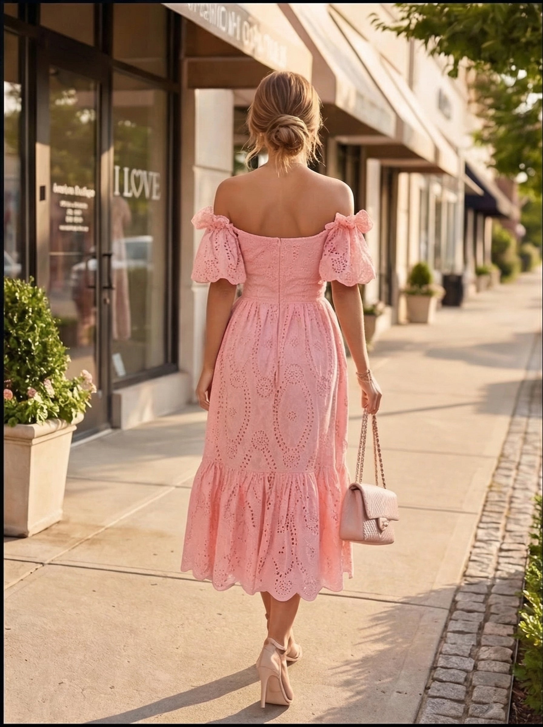 Elegant Off-the-Shoulder Dress for Women | Amara