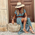 LUCILA - ECCENTRIC MAXI DRESS